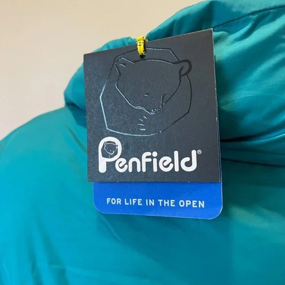 Penfield WomensDark Teal Montrose Puffer Jacket Size Medium. Retails for $225.